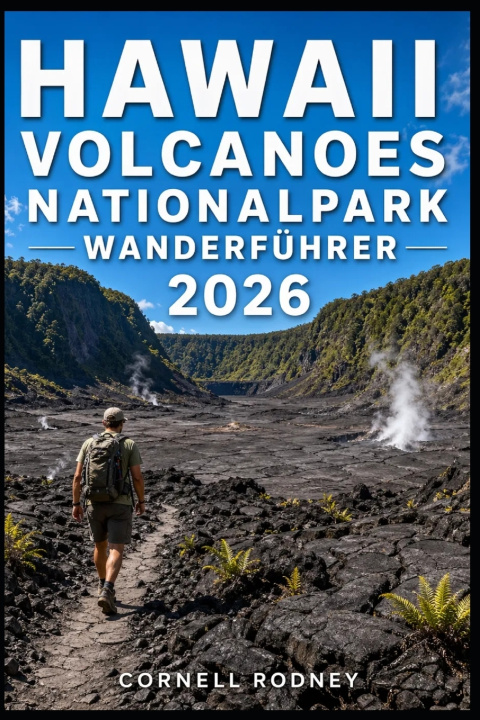 Libro HAWAII VOLCANOES NATIONALPARK WANDERFÜHRER 2026 CORNELL RODNEY