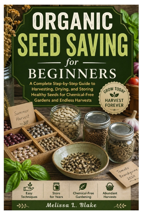 Kniha Organic Seed Saving for Beginners Melissa L. Blake