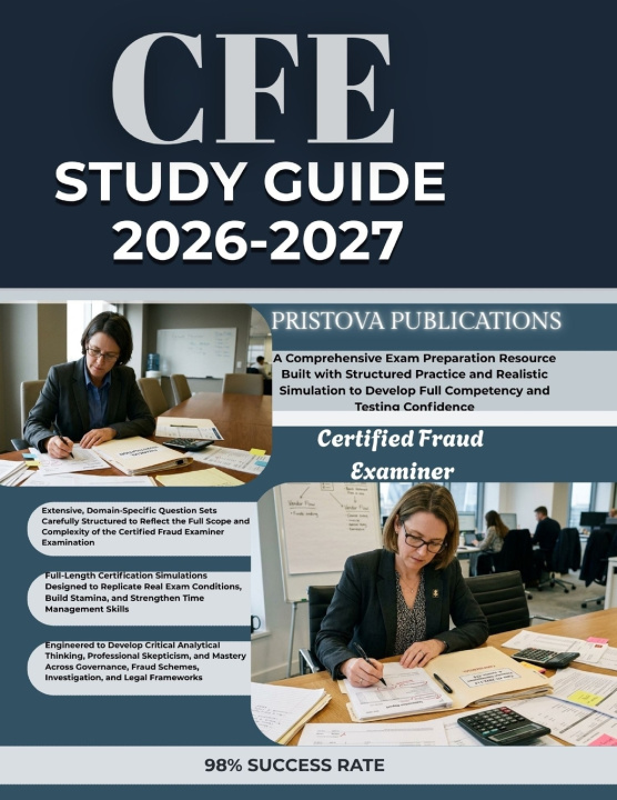 Kniha CFE STUDY GUIDE 2026-2027 Pristova Publications
