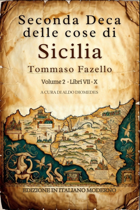 Carte Seconda Deca delle cose di Sicilia Volume 2 Tommaso Fazello