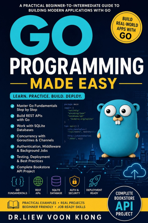 Knjiga Go Programming Made Easy Voon Kiong Liew