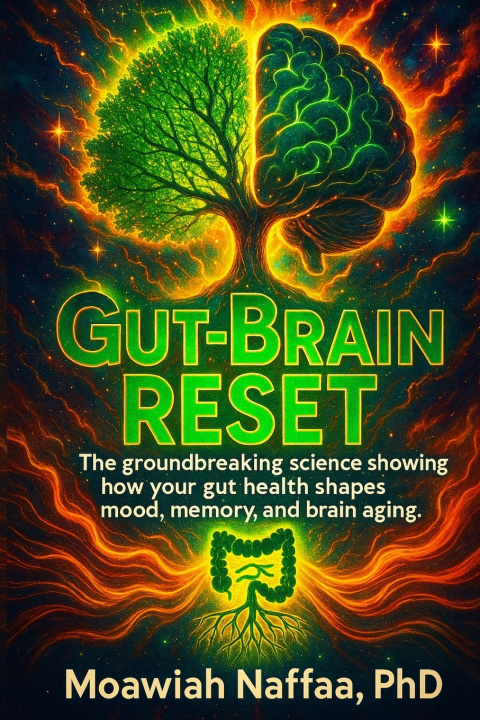 Knjiga Gut-Brain Reset Moawiah Naffaa