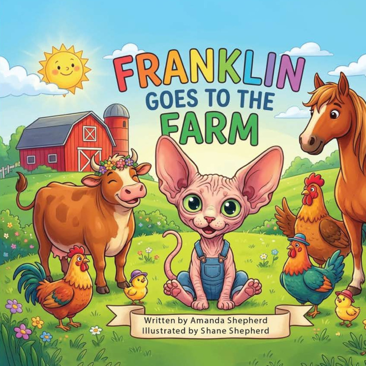 Knjiga FRANKLIN GOES TO THE FARM Amanda Shepherd