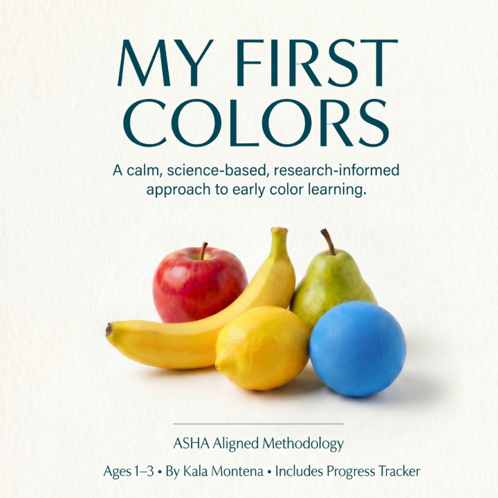 Kniha My First Colors Kala Montena
