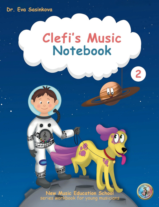 Könyv Clefi's Music Notebook 2 Katerina Kovarova