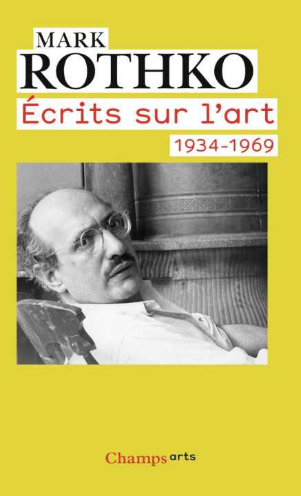 Boek Écrits sur l'art Rothko
