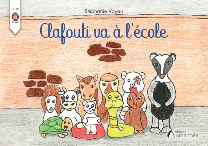 Carte Clafouti va à l'école Stéphanie Voyau