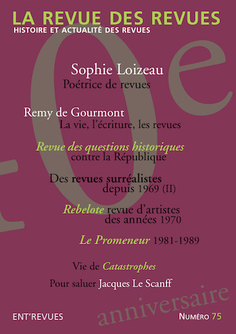 Libro La Revue des revues n°75 Loizeau