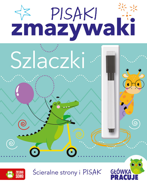 Kniha Szlaczki. Pisaki zmazywaki Opracowanie zbiorowe