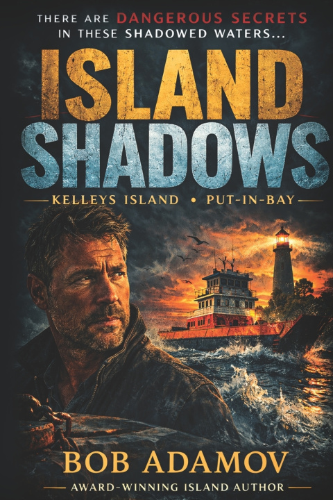 Kniha Island Shadows Bob Adamov