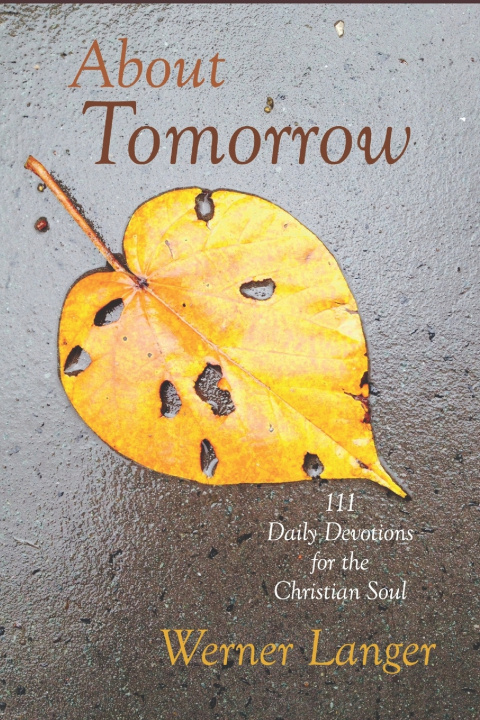Kniha About Tomorrow Werner Langer