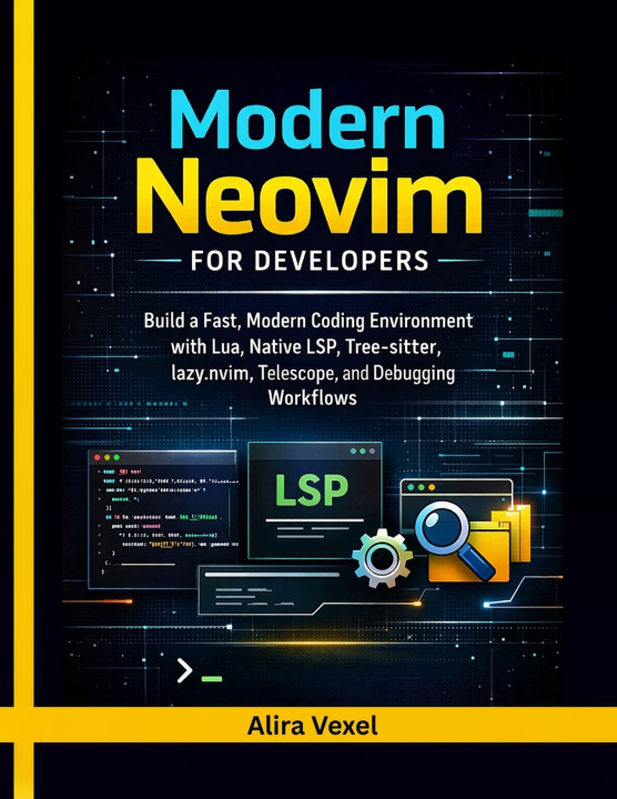 Kniha Modern Neovim for Developers Alira Vexel