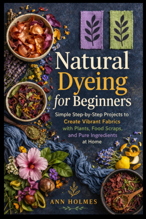 Kniha Natural Dyeing for Beginners Ann Holmes