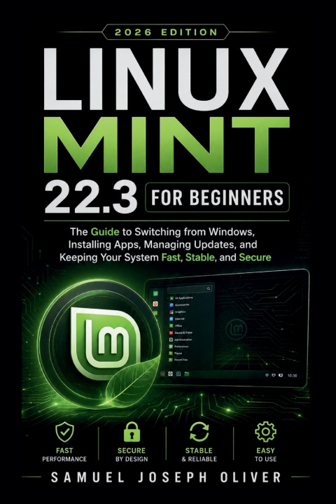Könyv Linux Mint 22.3 For Beginners SAMUEL JOSEPH OLIVER