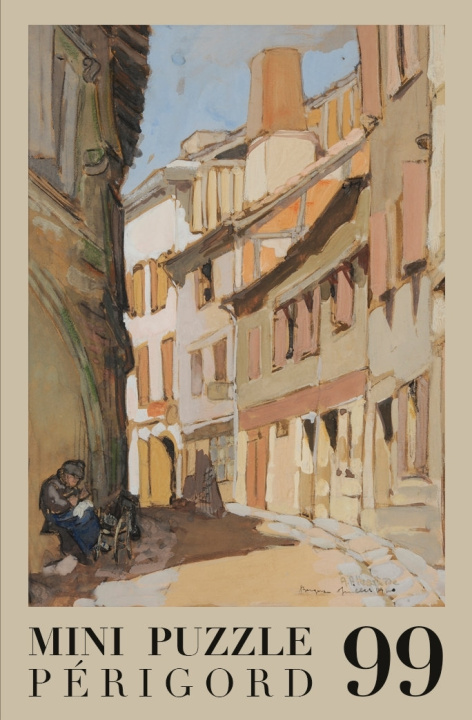 Hra/Hračka BERGERAC PAR ANDRE ALBAREDE - 7 - PUZZLE 99 PIECES ALBAREDE