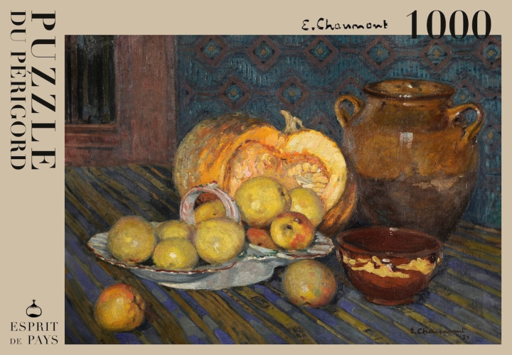 Hra/Hračka NATURE MORTE PERIGORDINE PAR EMILE CHAUMONT - 16 - PUZZLE 1000 PIECES 