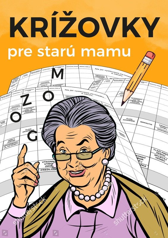 Livro Krížovky pre starú mamu 