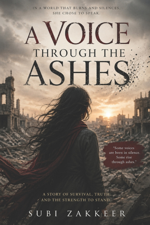 Kniha A Voice Through the Ashes Subi Zakkeer