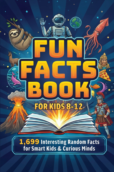 Knjiga Fun Facts Book for Kids 8-12 Bella Mente Press