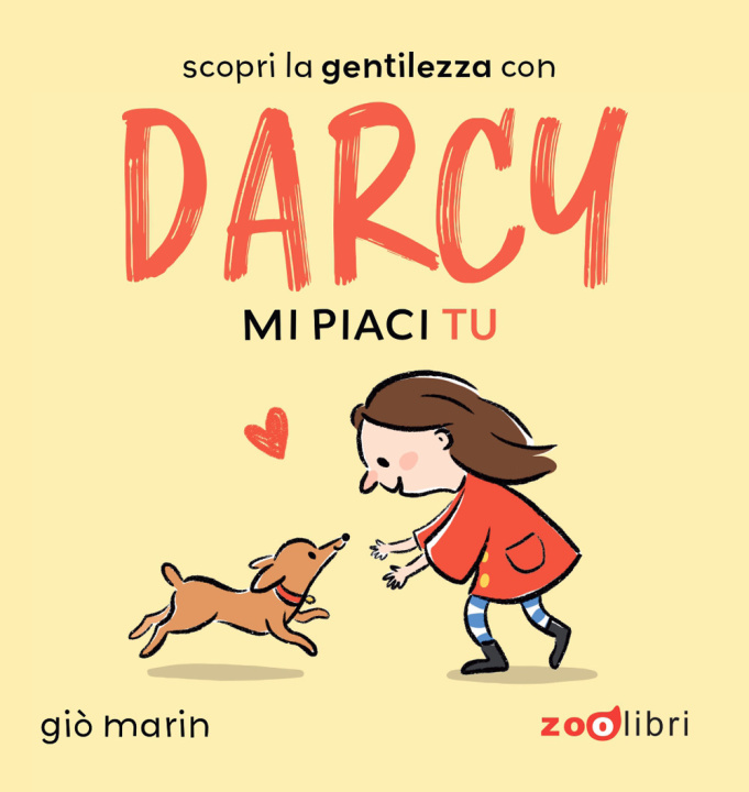 Kniha Mi piaci tu. Darcy. I cartoncini Giò Marin