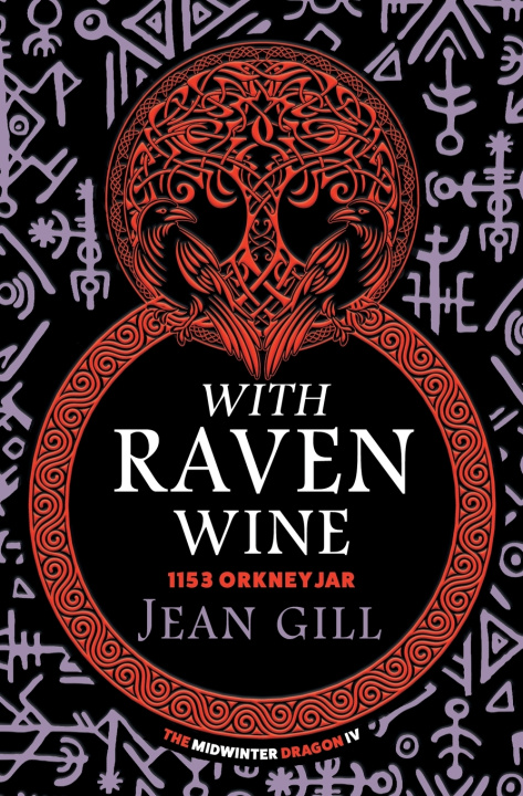 Knjiga With Raven Wine Jean Gill