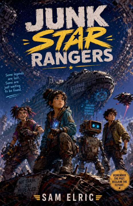 Livro Junk Star Rangers Sam Elric