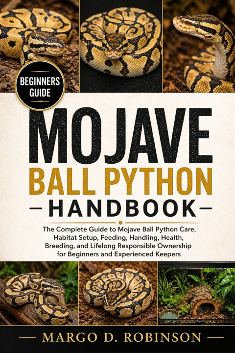Könyv MOJAVE BALL PYTHON HANDBOOK MARGO D. ROBINSON