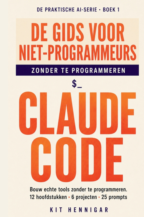 Könyv De Niet-Programmeursgids voor Claude Code Kit Hennigar