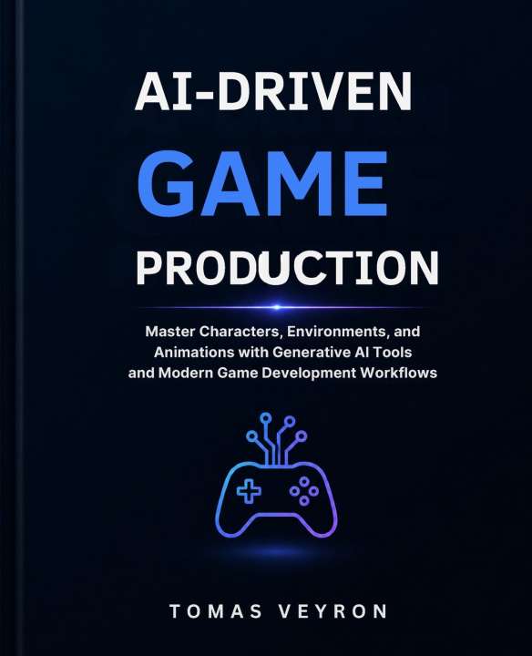 Kniha AI-Driven Game Production Tomas Veyron