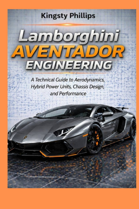Knjiga Lamborghini Aventador Engineering Kingsty Phillips