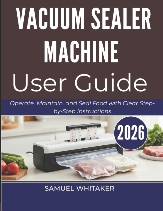 Kniha VACUUM SEALER MACHINE USER GUIDE Samuel Whitaker