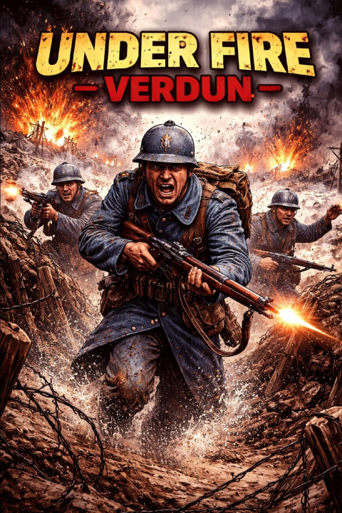 Kniha Under Fire - Verdun Benandonner Publishing Original
