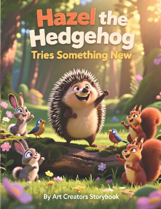 Kniha Hazel the Hedgehog Tries Something New Art Creators