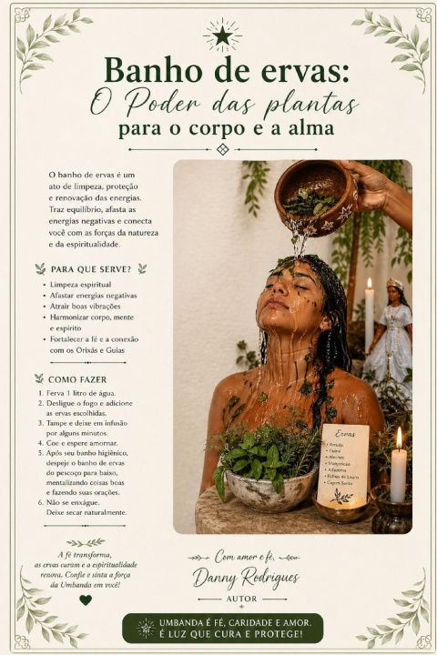 Knjiga Banho de Ervas Danny Rodrigues