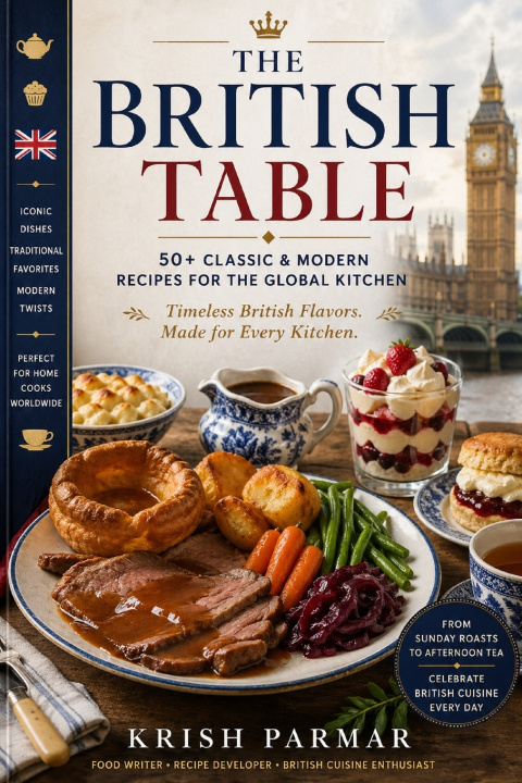 Knjiga The British Table KRISH PARMAR