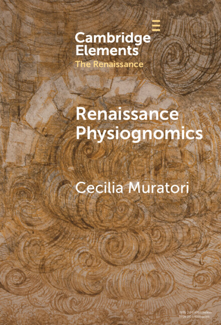 Kniha Renaissance Physiognomics Cecilia Muratori