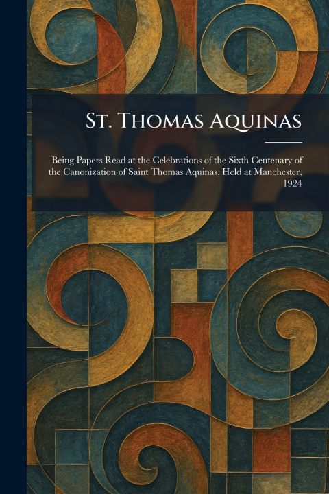 Kniha St. Thomas Aquinas Oxford : Basil Blackwell