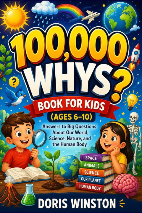 Knjiga 100,000 Whys Book for Kids (Ages 6-10) Doris Winston Winston