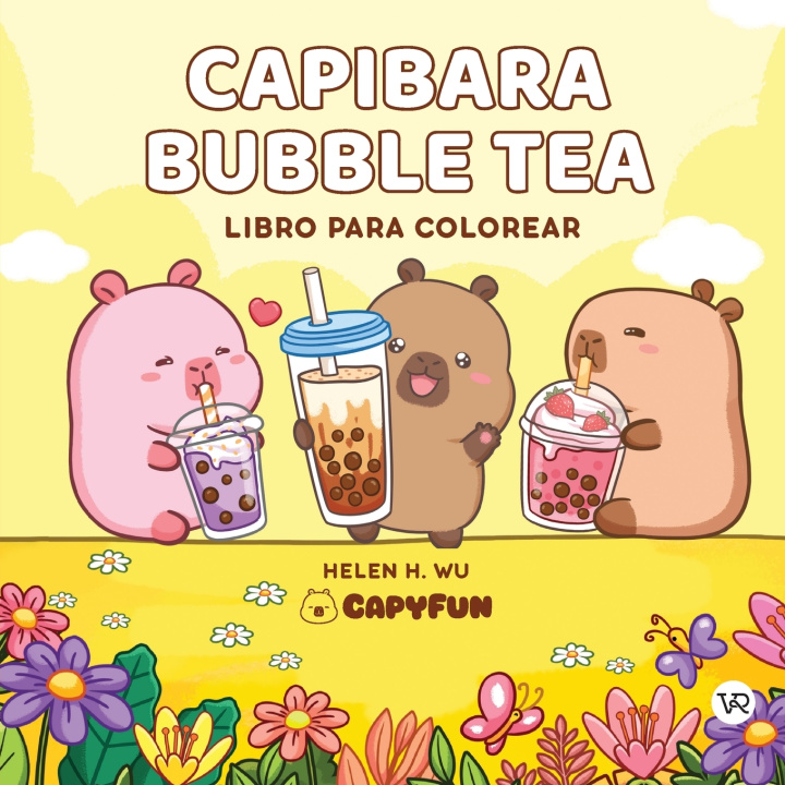 Kniha Capibara Bubble Tea Helen H. Wu