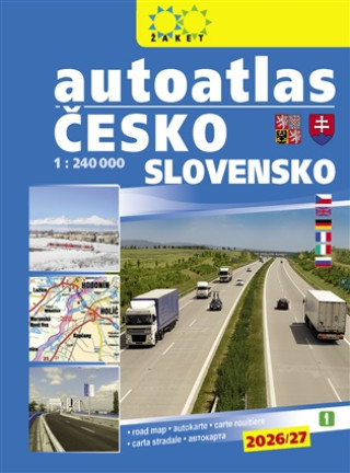 Artículos impresos Autoatlas Česko Slovensko 2026/27 