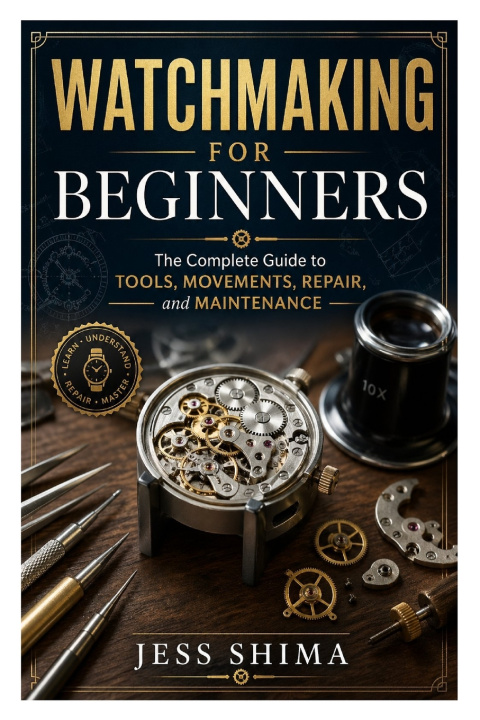 Kniha Watchmaking for Beginners Jess Shima