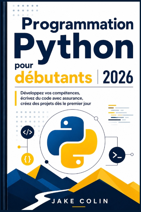 Könyv Programmation Python pour débutants 2026 Jake Colin