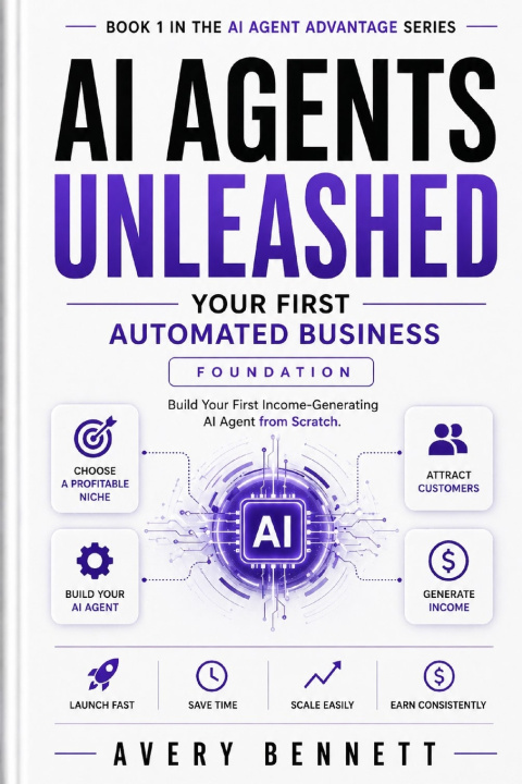 Knjiga AI Agents Unleashed Avery Bennett