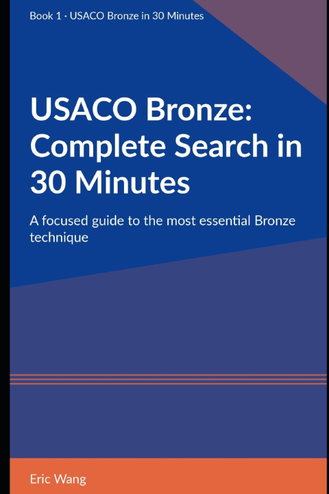 Kniha USACO Bronze Eric Wang