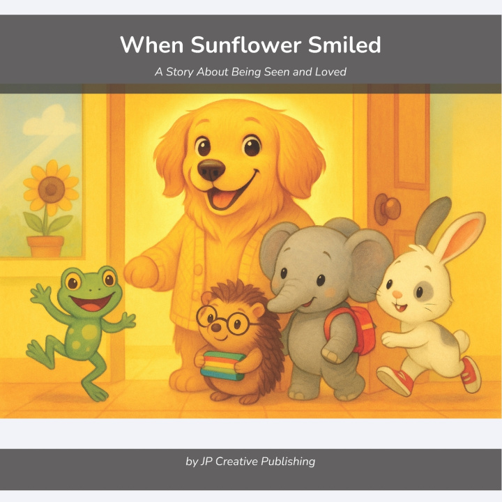 Kniha When Sunflower Smiled JP Creative Publishing