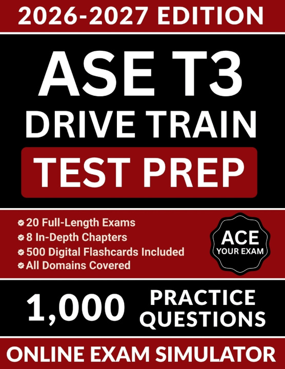 Kniha ASE T3 Drive Train Test Prep Roland S. Owens