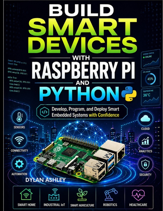 Könyv Build Smart Devices with Raspberry Pi and Python Dylan Ashley