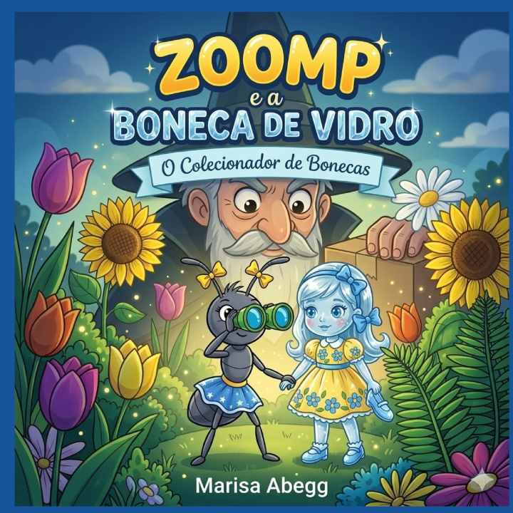 Kniha ZOOMP e a BONECA DE VIDRO Marisa Abegg
