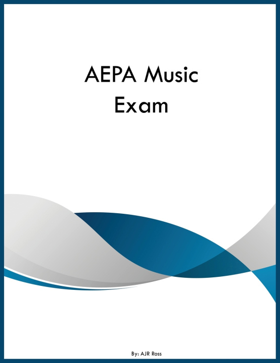 Boek AEPA Music Exam AJR Ross