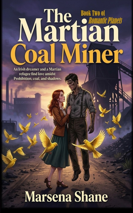 Knjiga The Martian Coal Miner Marsena Shane